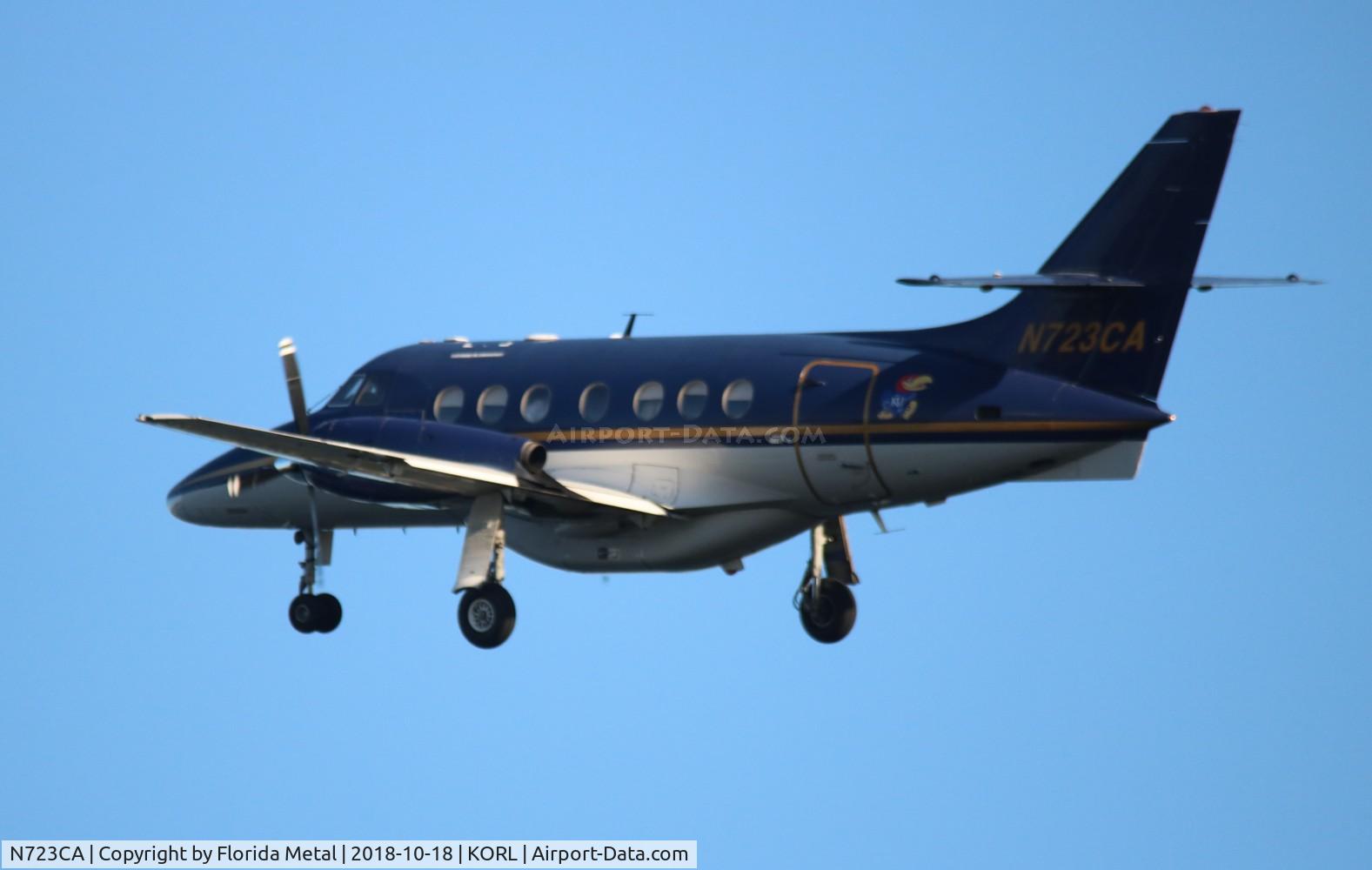 N723CA, 1986 British Aerospace BAe Jetstream 3101 C/N 723, NBAA ORL 2018