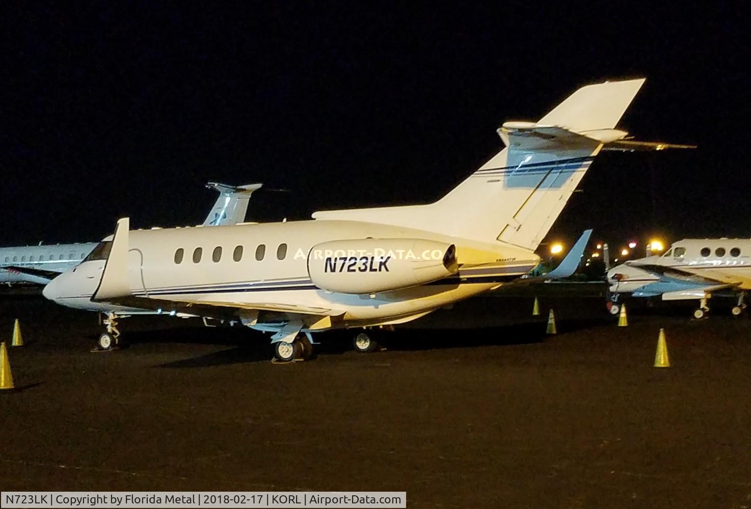 N723LK, 1989 British Aerospace BAe.125 Series 800A C/N 258155, ORL spotting 2018