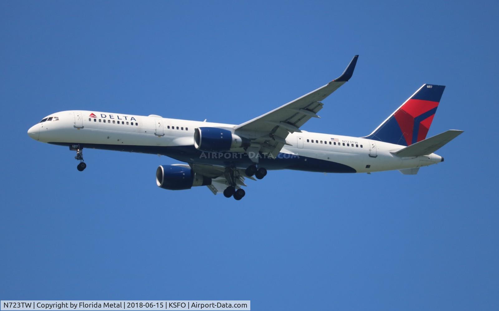 N723TW, 2000 Boeing 757-231 C/N 29378, SFO spotting 2018