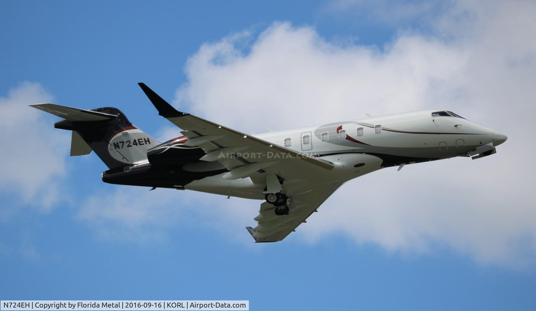 N724EH, 2016 Bombardier Challenger 350 (BD-100-1A10) C/N 20613, ORL spotting 2016
