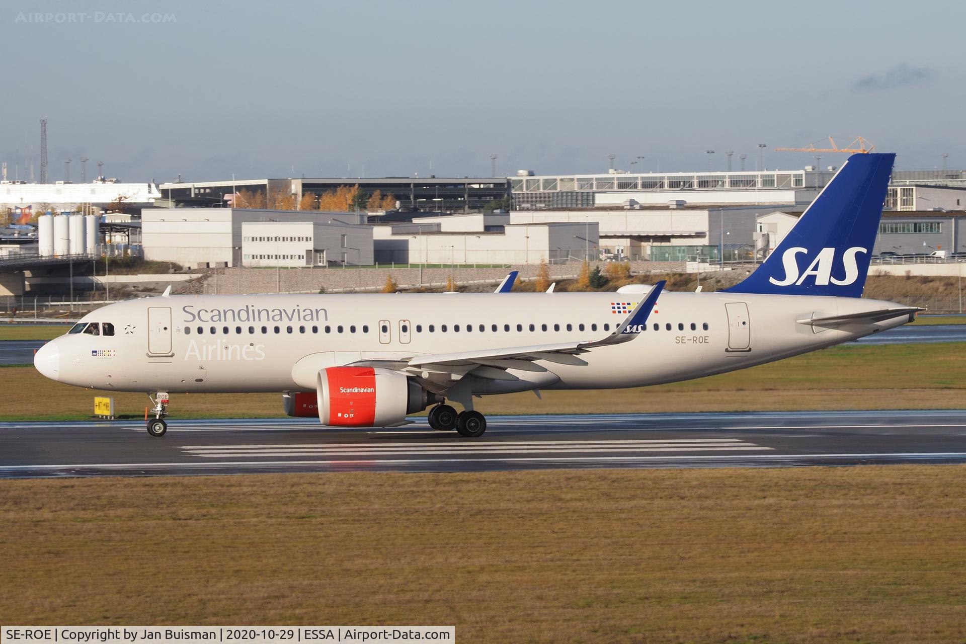 SE-ROE, 2017 Airbus A320-251N C/N 7791, SAS