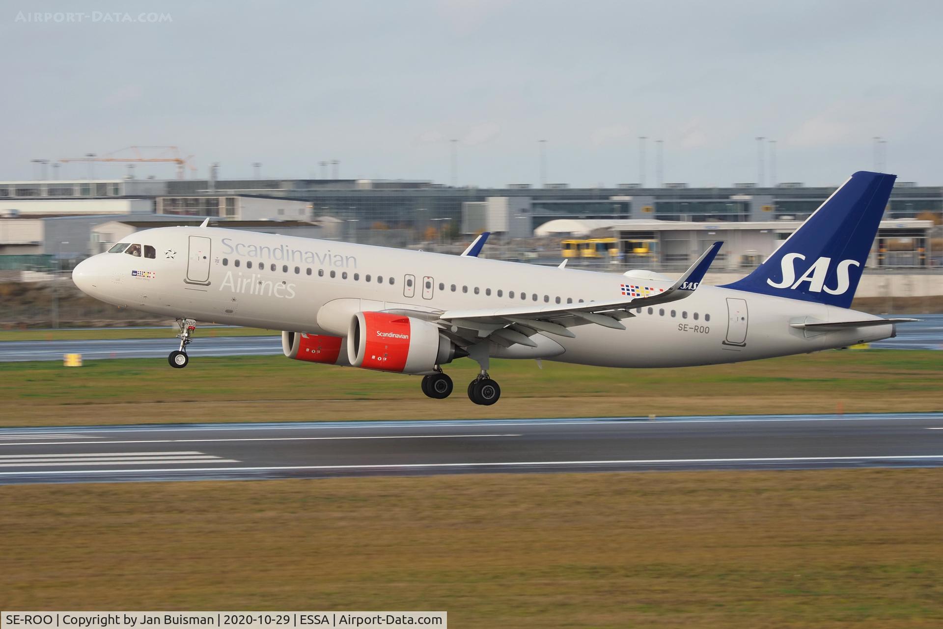 SE-ROO, 2019 Airbus A320-251N C/N 8869, SAS