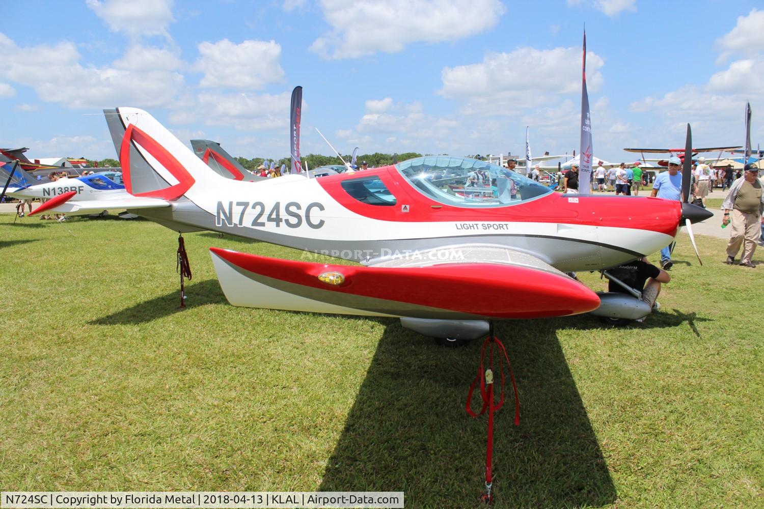 N724SC, 2017 Czech Sport Aircraft SportCruiser C/N C0594, SNF LAL 2018