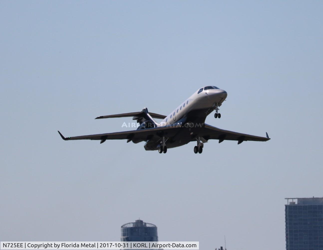 N725EE, 2017 Embraer EMB-550 Legacy 500 C/N 55000021, ORL spotting 2017