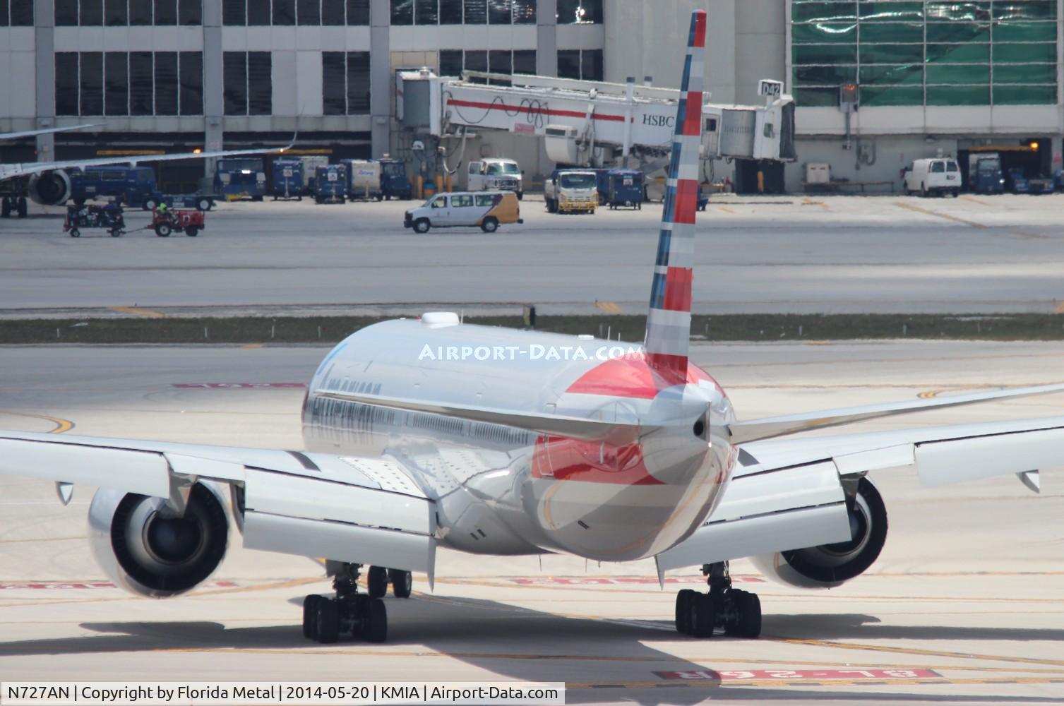 N727AN, 2014 Boeing 777-323/ER C/N 33541, MIA spotting 2014