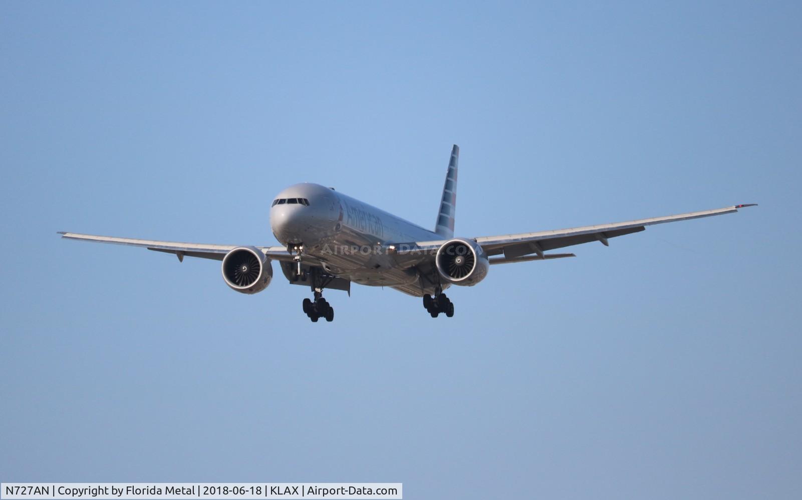 N727AN, 2014 Boeing 777-323/ER C/N 33541, LAX spotting 2018