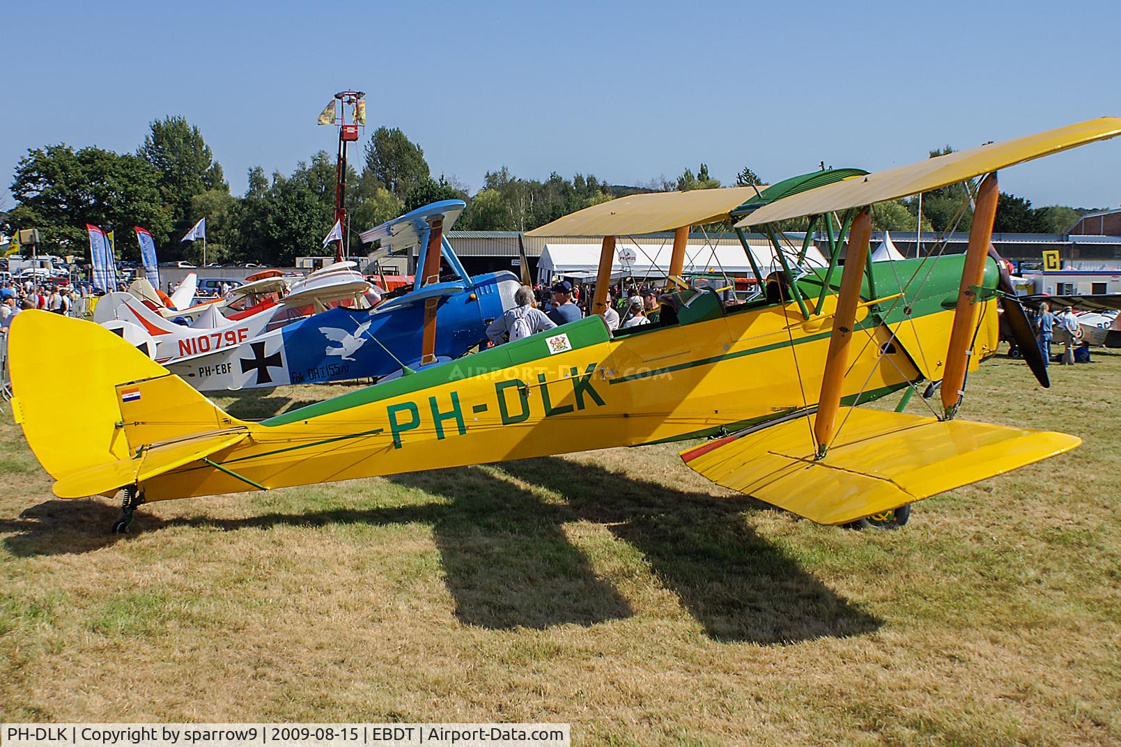 PH-DLK, De Havilland DH-82A Tiger Moth II C/N 85030, Schaffen-Diest Oldtimer-Rally