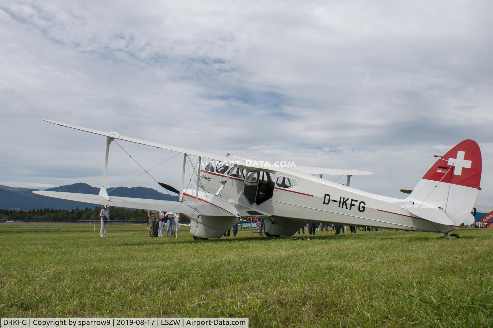 D-IKFG, 1942 De Havilland DH-89A Dragon Rapide C/N 6853, Bucker-Meeting Thun