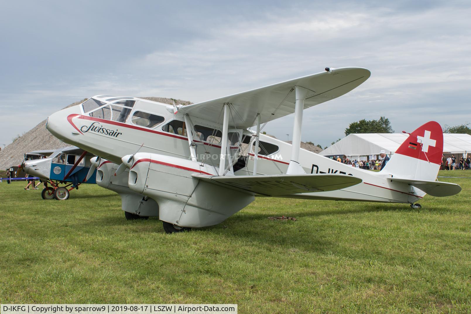 D-IKFG, 1942 De Havilland DH-89A Dragon Rapide C/N 6853, Bucker-Meeting Thun