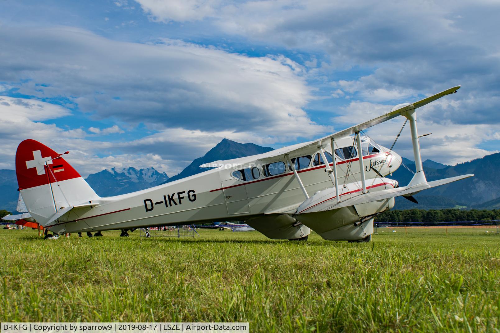 D-IKFG, 1942 De Havilland DH-89A Dragon Rapide C/N 6853, Bucker-Meeting Thun