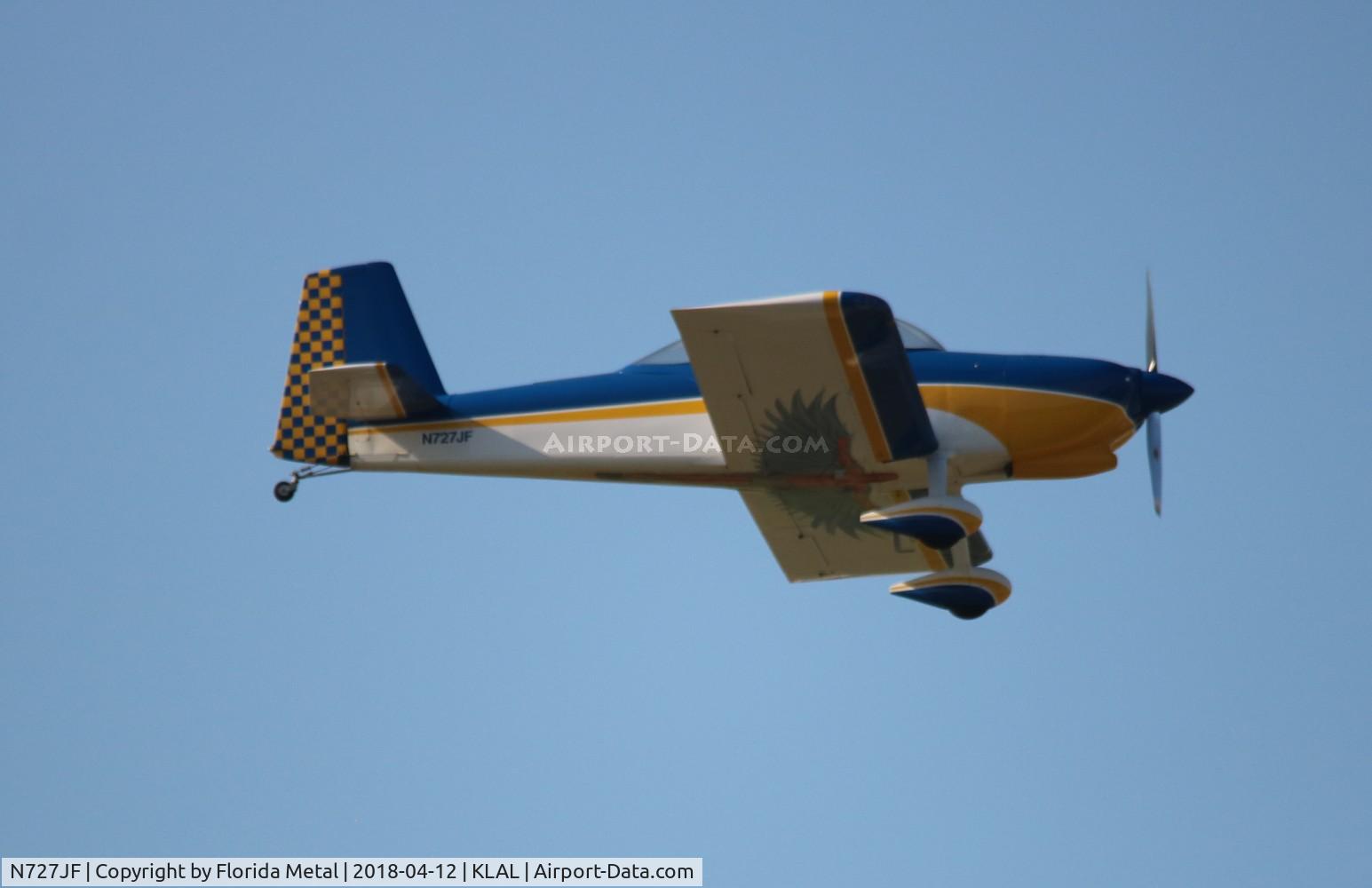 N727JF, 1998 Vans RV-8 C/N 80551, SNF LAL 2018