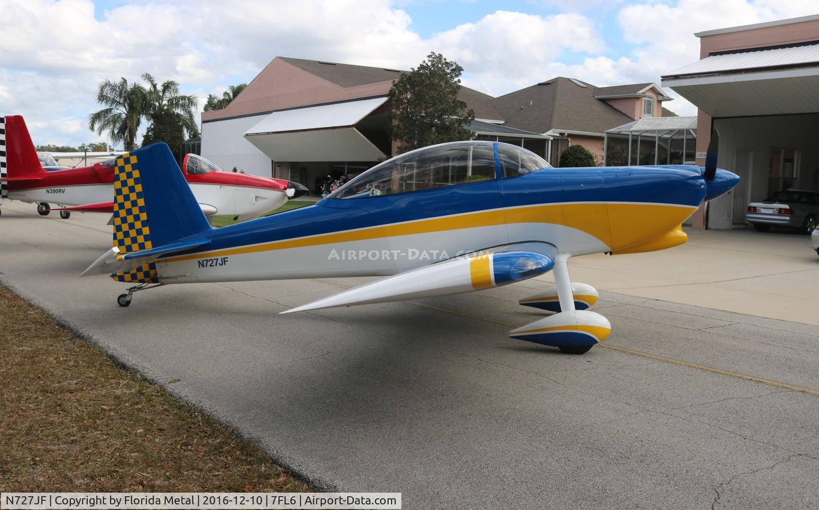 N727JF, 1998 Vans RV-8 C/N 80551, Spruce Creek 2016