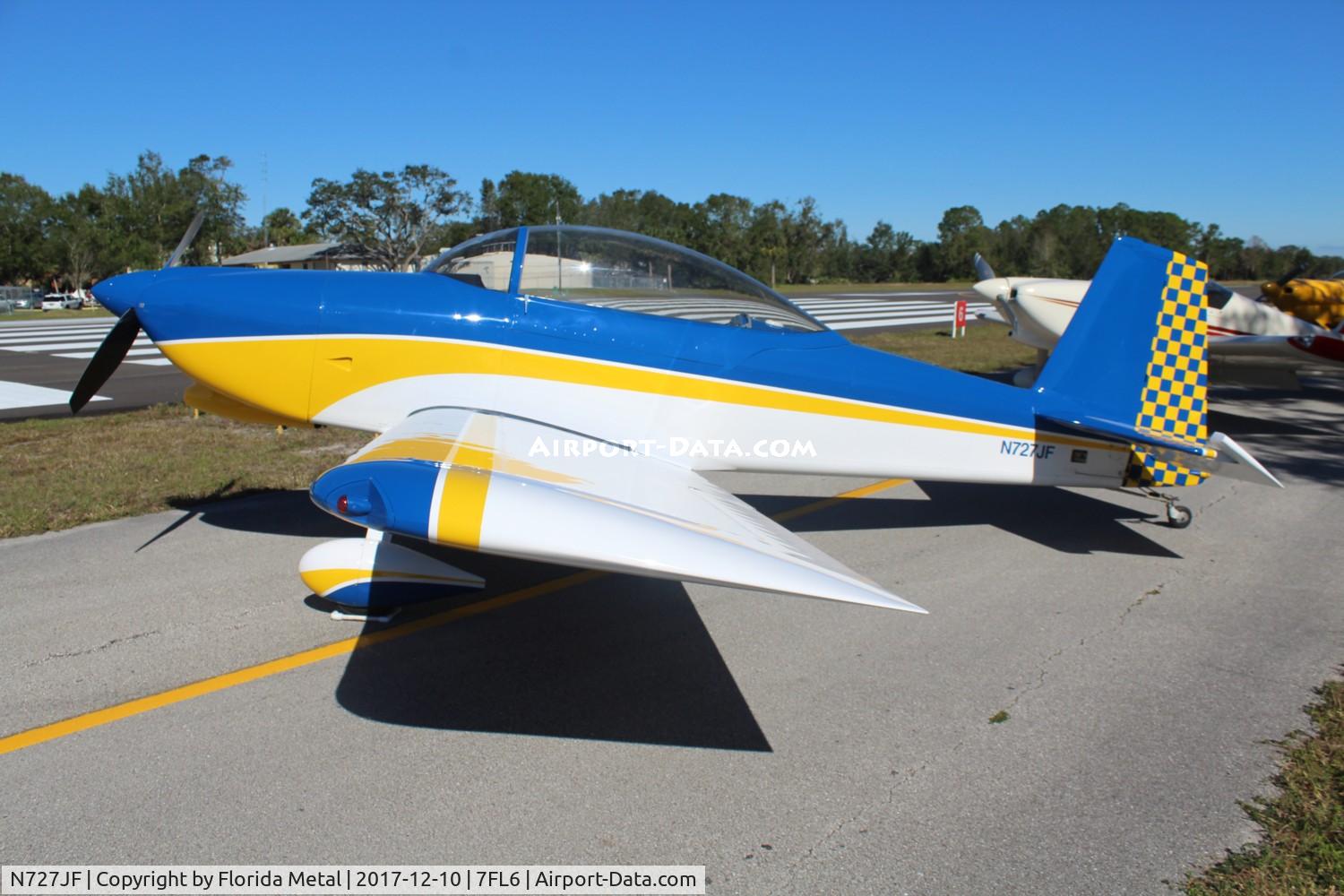 N727JF, 1998 Vans RV-8 C/N 80551, Spruce Creek 2017