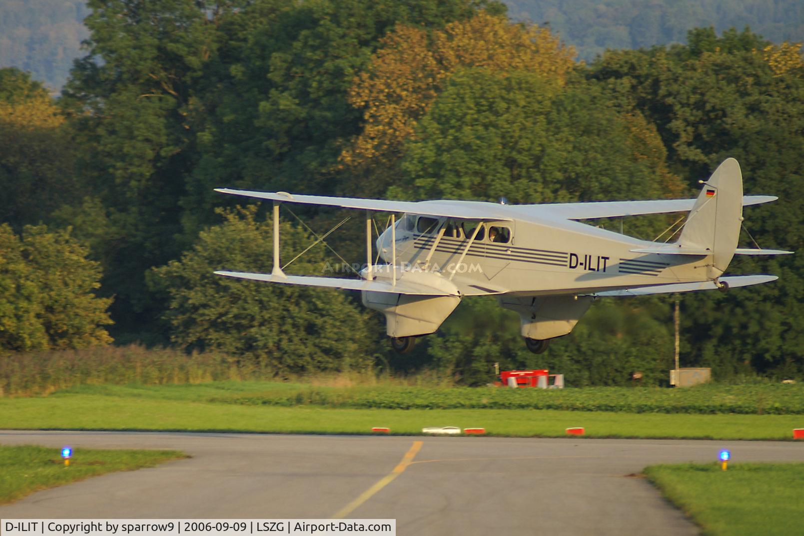 D-ILIT, 1945 De Havilland DH-89A Dominie/Dragon Rapide C/N 6879, At Grenchen.