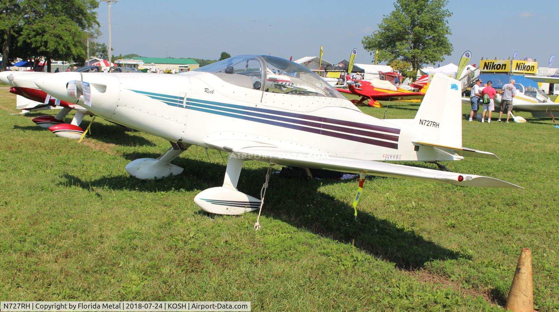 N727RH, Bushby Mustang II C/N M-II-1209, EAA OSH 2018