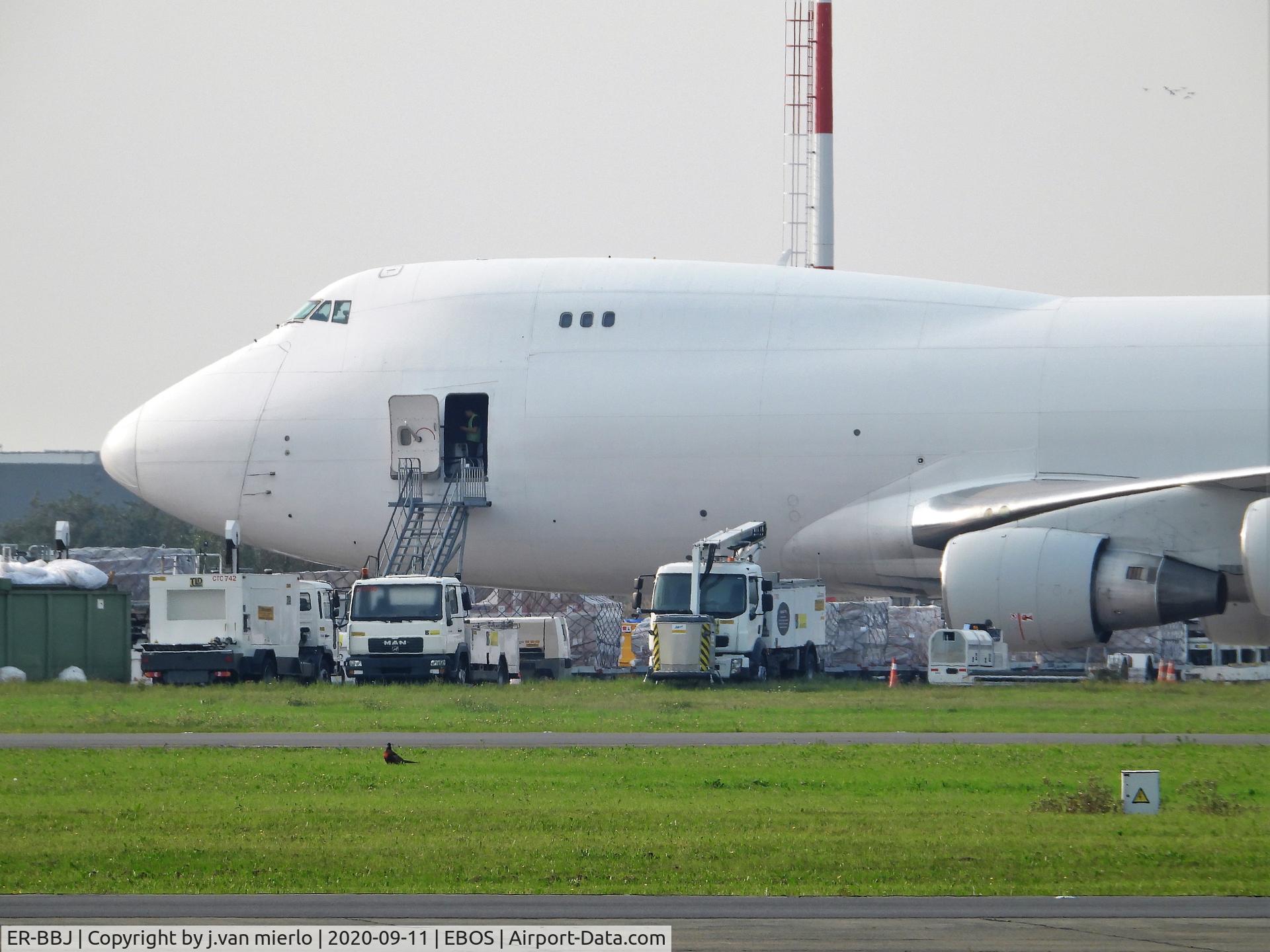 ER-BBJ, 1998 Boeing 747-412F/SCD C/N 26558, Ostend, belgium