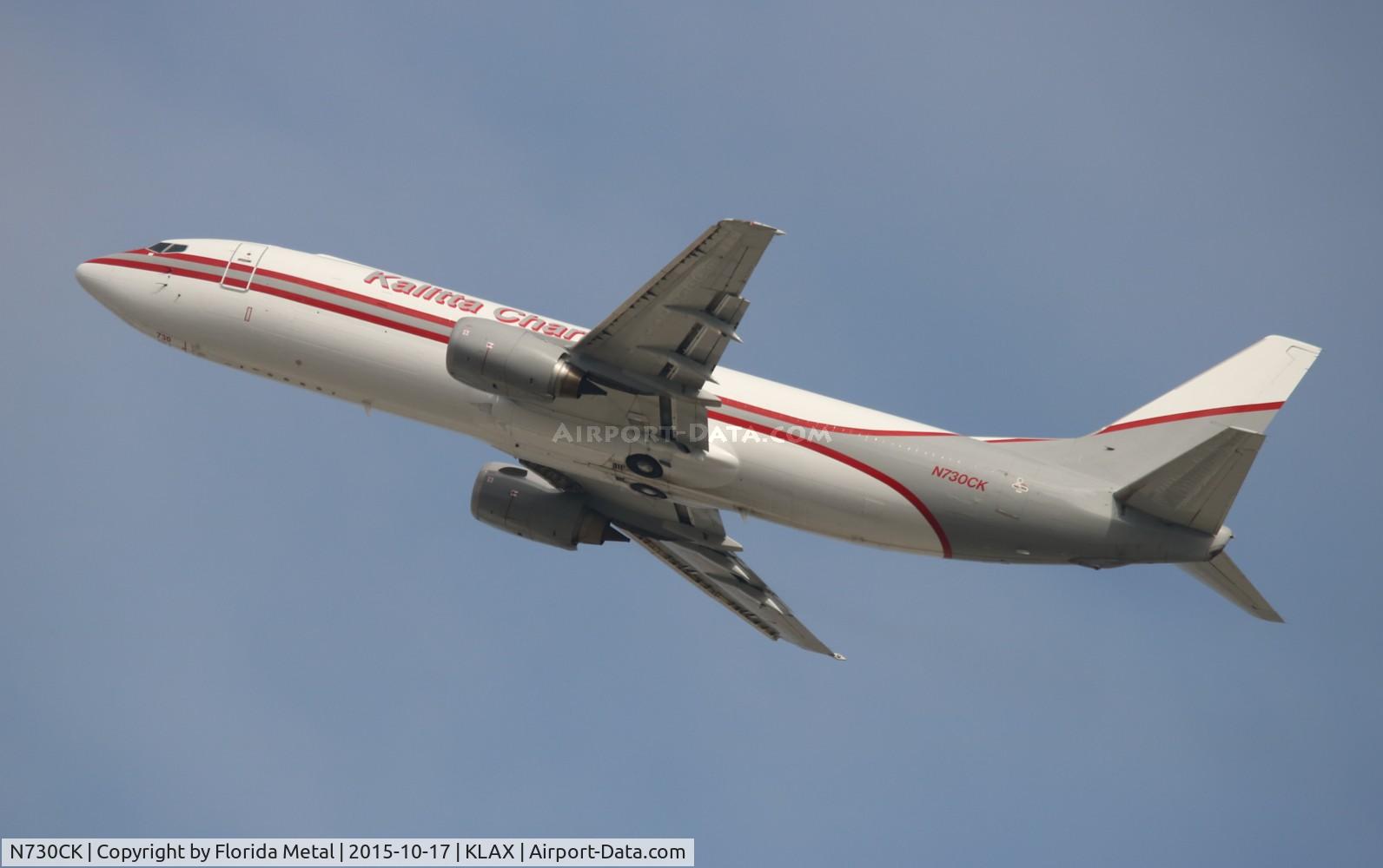 N730CK, 1992 Boeing 737-4C9 C/N 26437, LAX spotting 2015