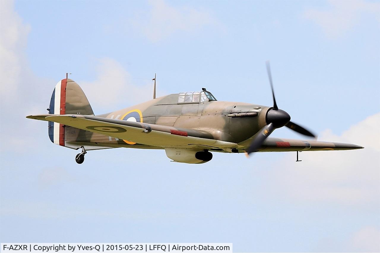 F-AZXR, Hawker Hurricane IIA C/N Not found ZK-TPK, Hawker Hurricane Mk.IIa, On display, La Ferté-Alais airfield (LFFQ) Airshow 2016