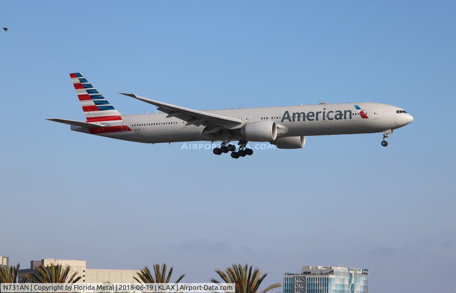 N731AN, 2014 Boeing 777-323/ER C/N 33523, LAX spotting 2018