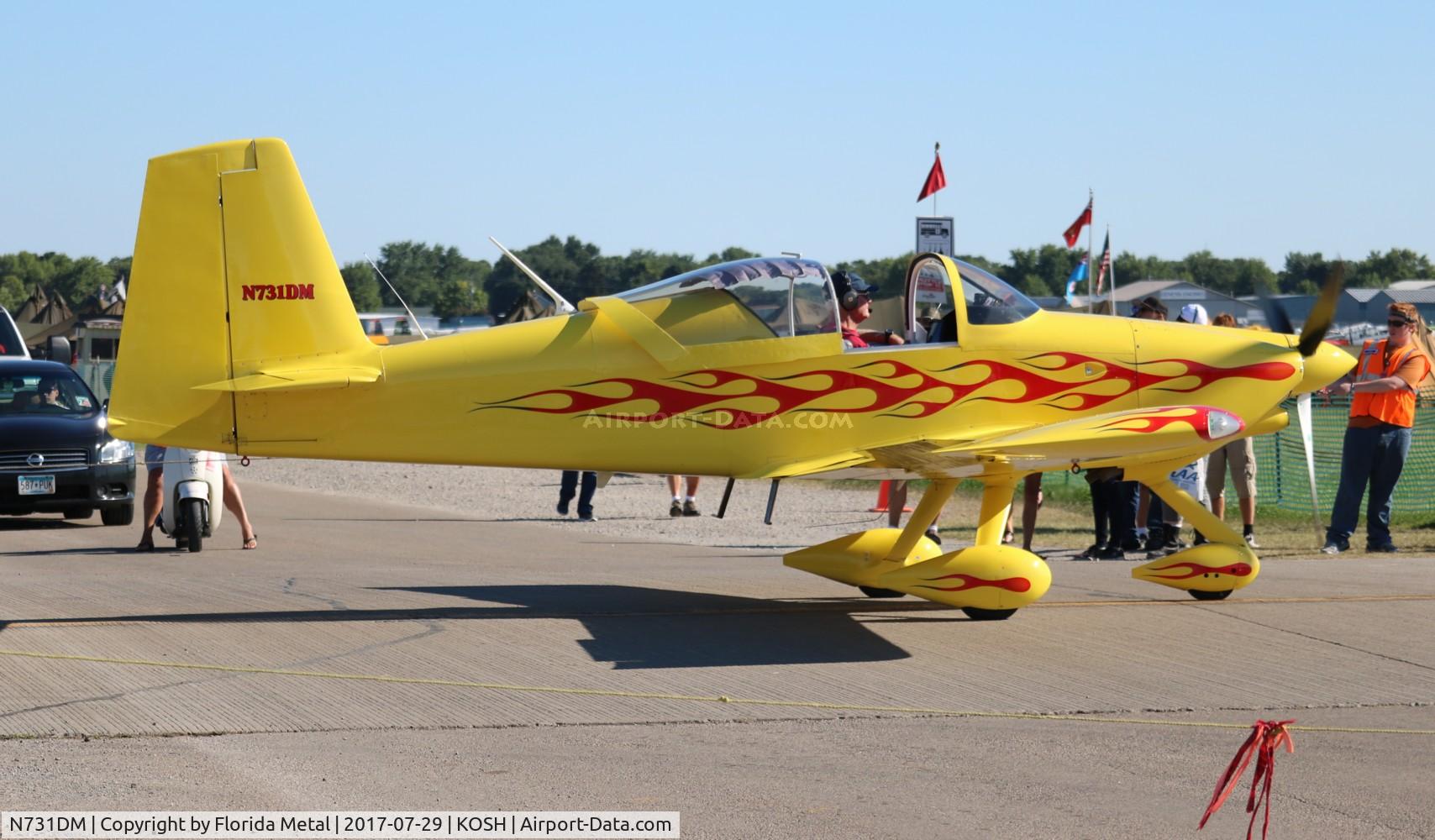 N731DM, 2006 Vans RV-7A C/N 001, EAA OSH 2017
