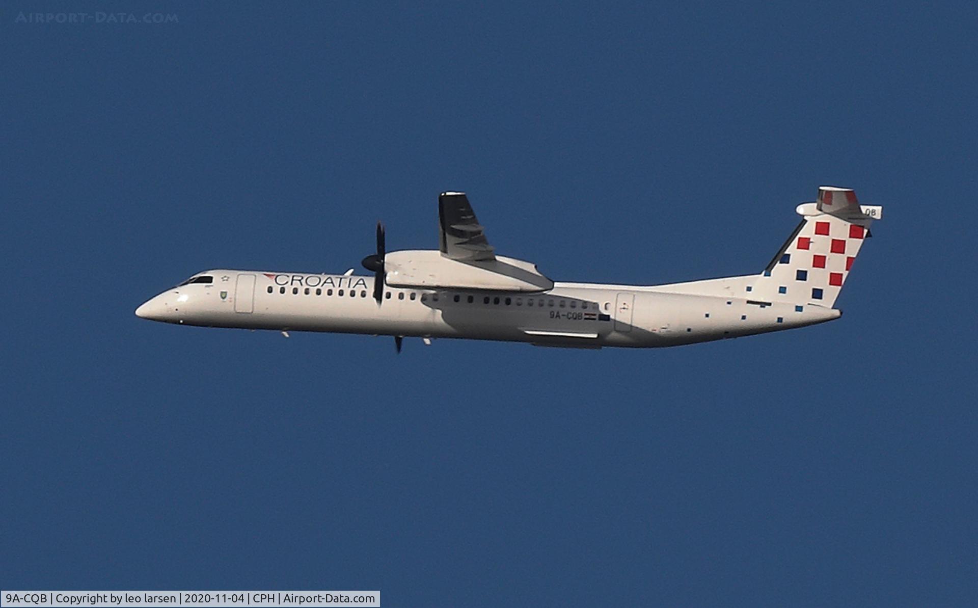 9A-CQB, 2008 De Havilland Canada DHC-8-402Q Dash 8 C/N 4211, Copenhagen 4.11.2020