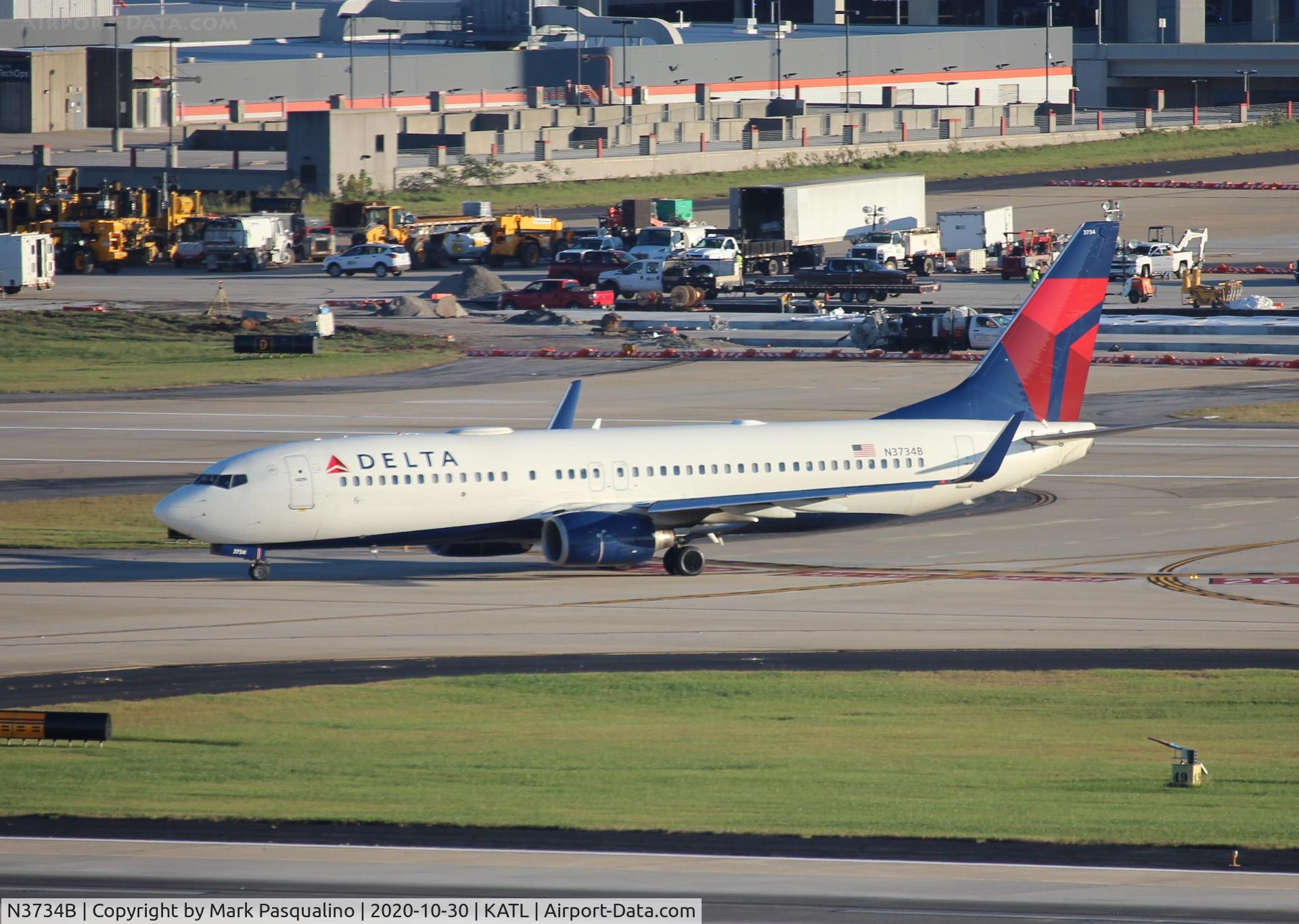 N3734B, 2000 Boeing 737-832 C/N 30776, Boeing 737-832