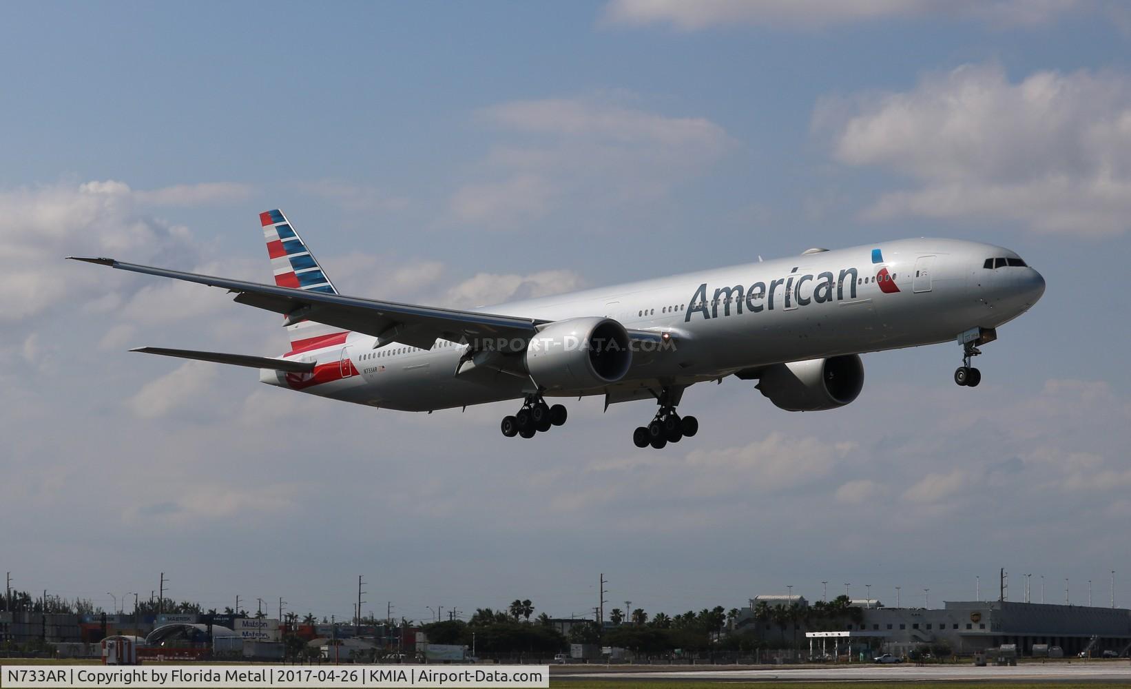 N733AR, 2015 Boeing 777-323/ER C/N 33524, MIA spotting 2017
