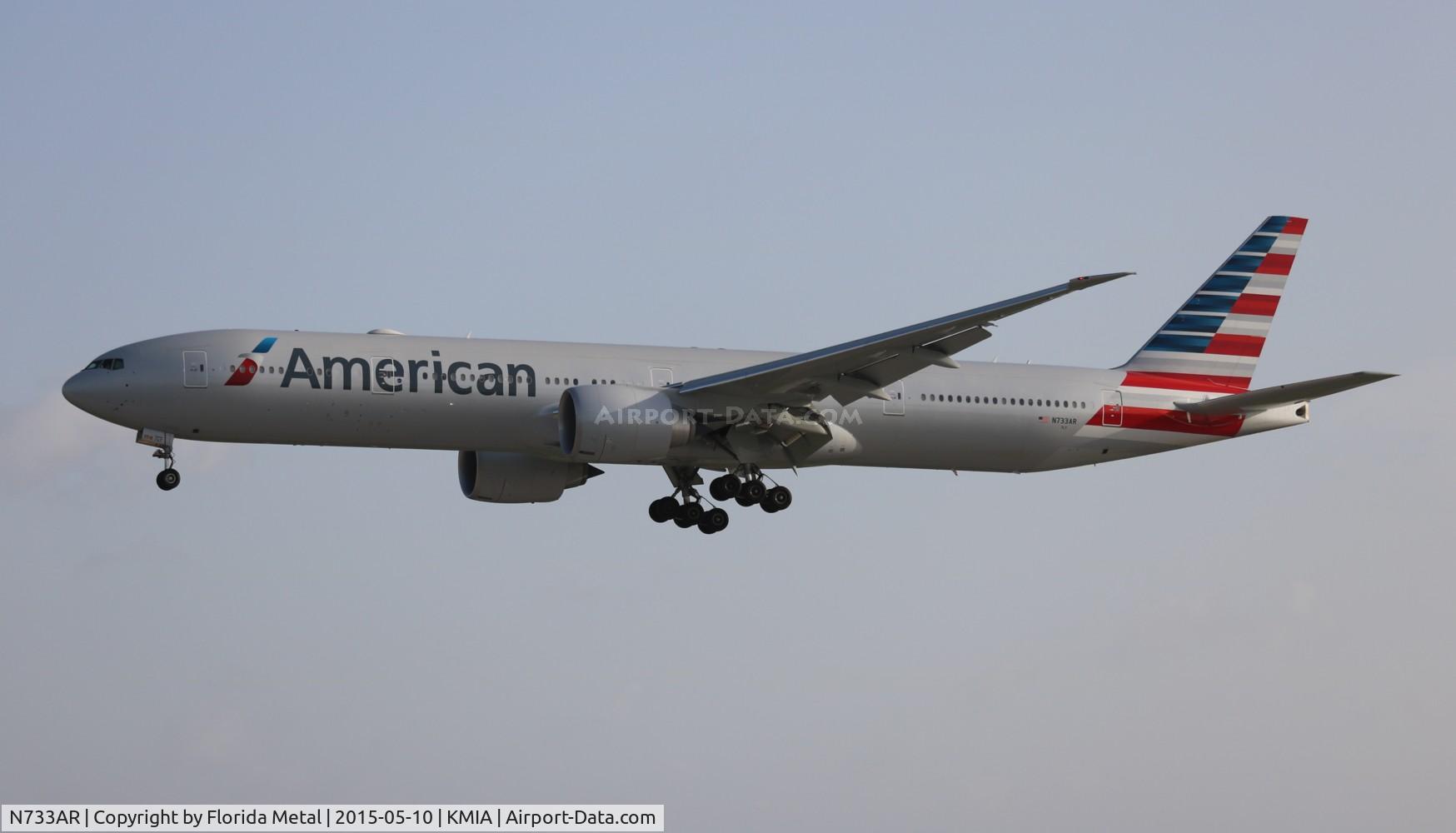 N733AR, 2015 Boeing 777-323/ER C/N 33524, MIA spotting 2015