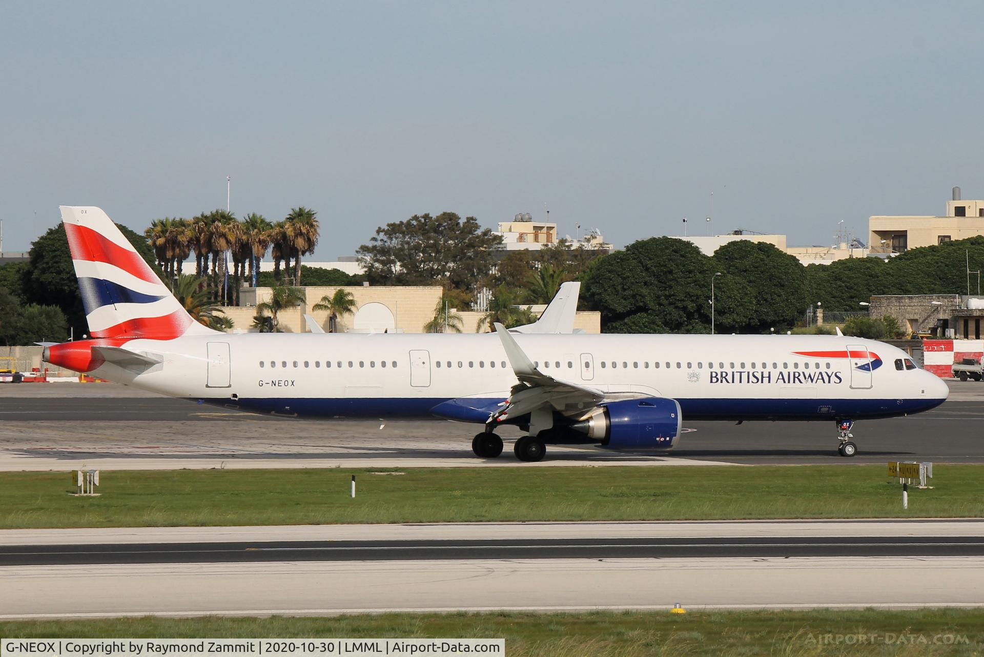 G-NEOX, 2019 Airbus A321-251NX C/N 9162, A321 G-NEOX British Airways