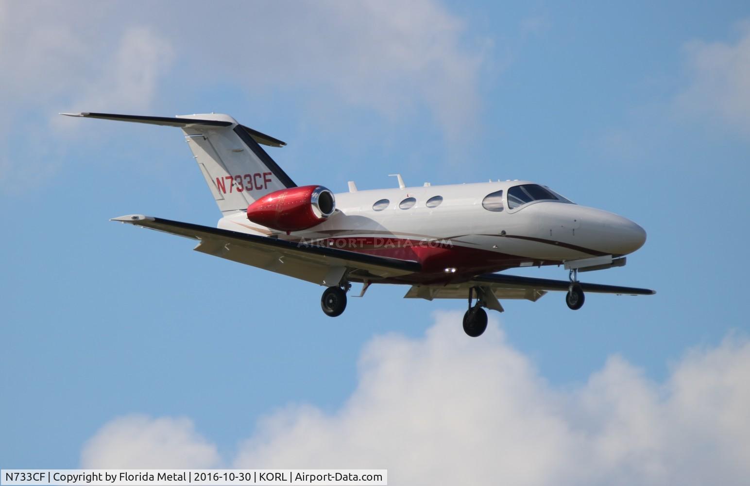 N733CF, 2015 Cessna 510 Citation Mustang Citation Mustang C/N 510-0458, NBAA ORL 2016