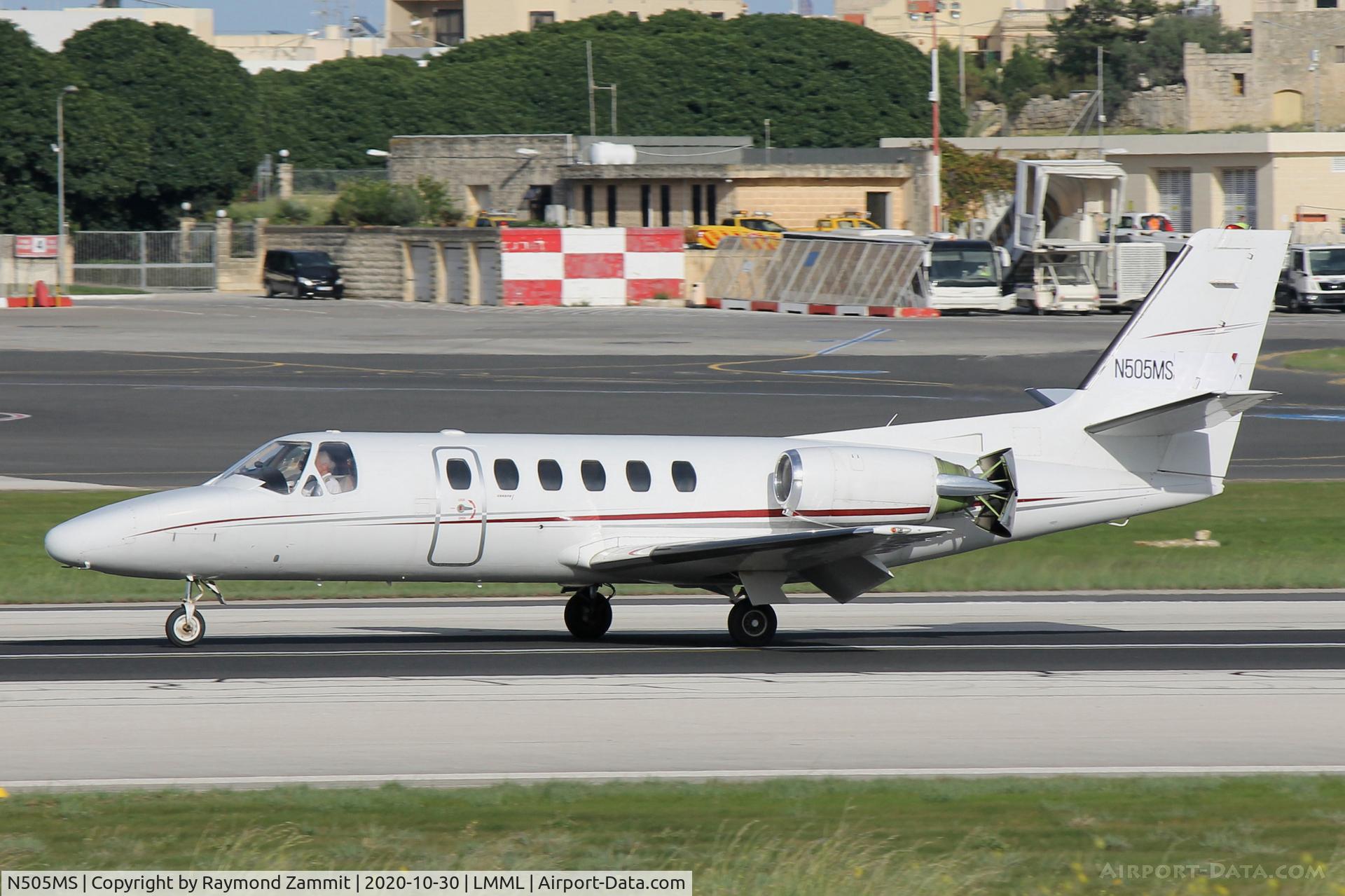 N505MS, 1989 Cessna 550B Citation Bravo C/N 550-0601, Cessna 550B Citation Bravo N505MS