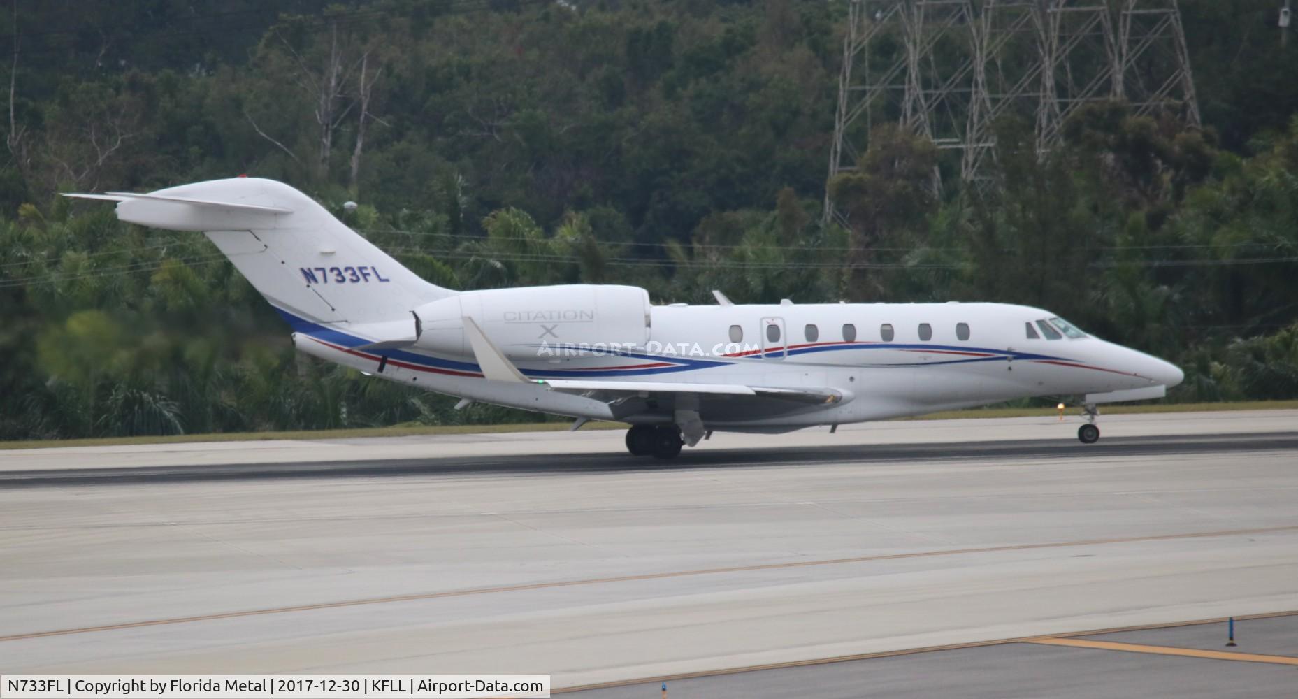 N733FL, 1997 Cessna 750 Citation X Citation X C/N 750-0027, FLL spotting 2017