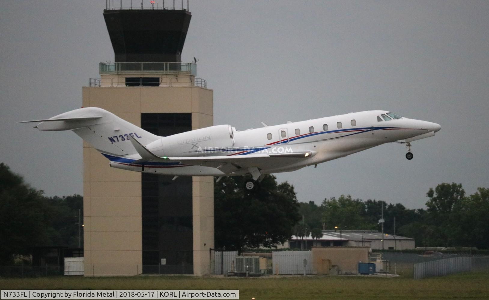 N733FL, 1997 Cessna 750 Citation X Citation X C/N 750-0027, ORL spotting 2018
