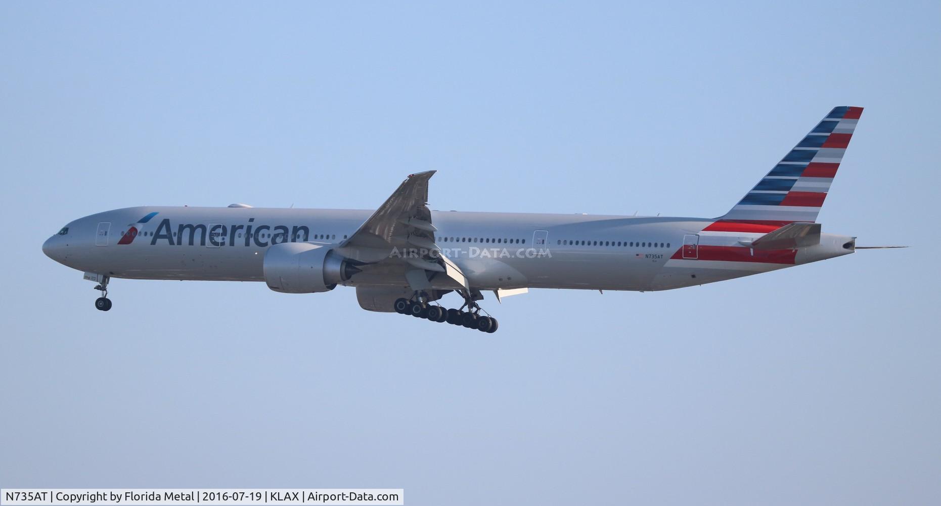 N735AT, 2016 Boeing 777-323/ER C/N 32439, LAX spotting 2016