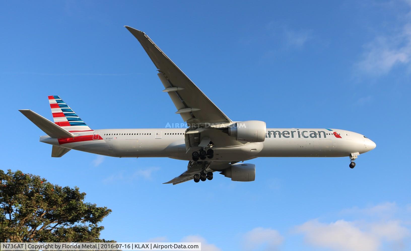 N736AT, 2016 Boeing 777-323/ER C/N 33538, LAX spotting 2016