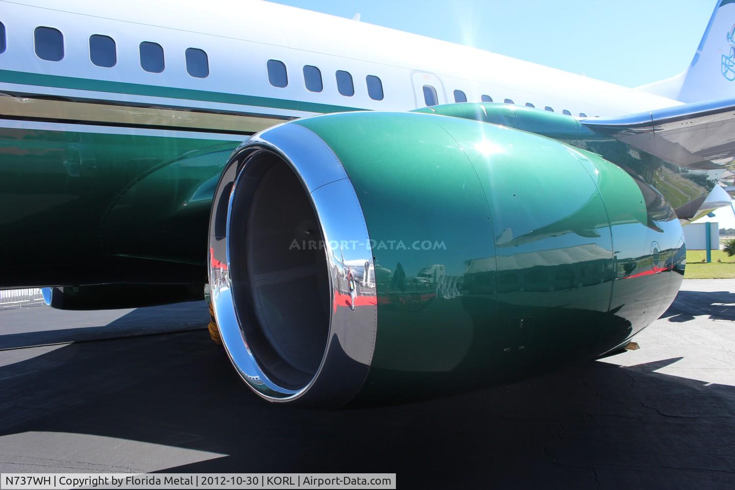 N737WH, 1998 Boeing 737-75T BBJ C/N 29142, NBAA ORL 2012