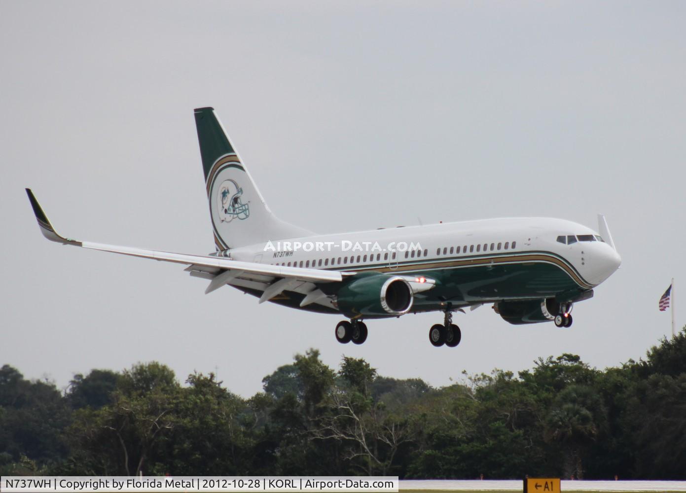 N737WH, 1998 Boeing 737-75T BBJ C/N 29142, NBAA ORL 2012