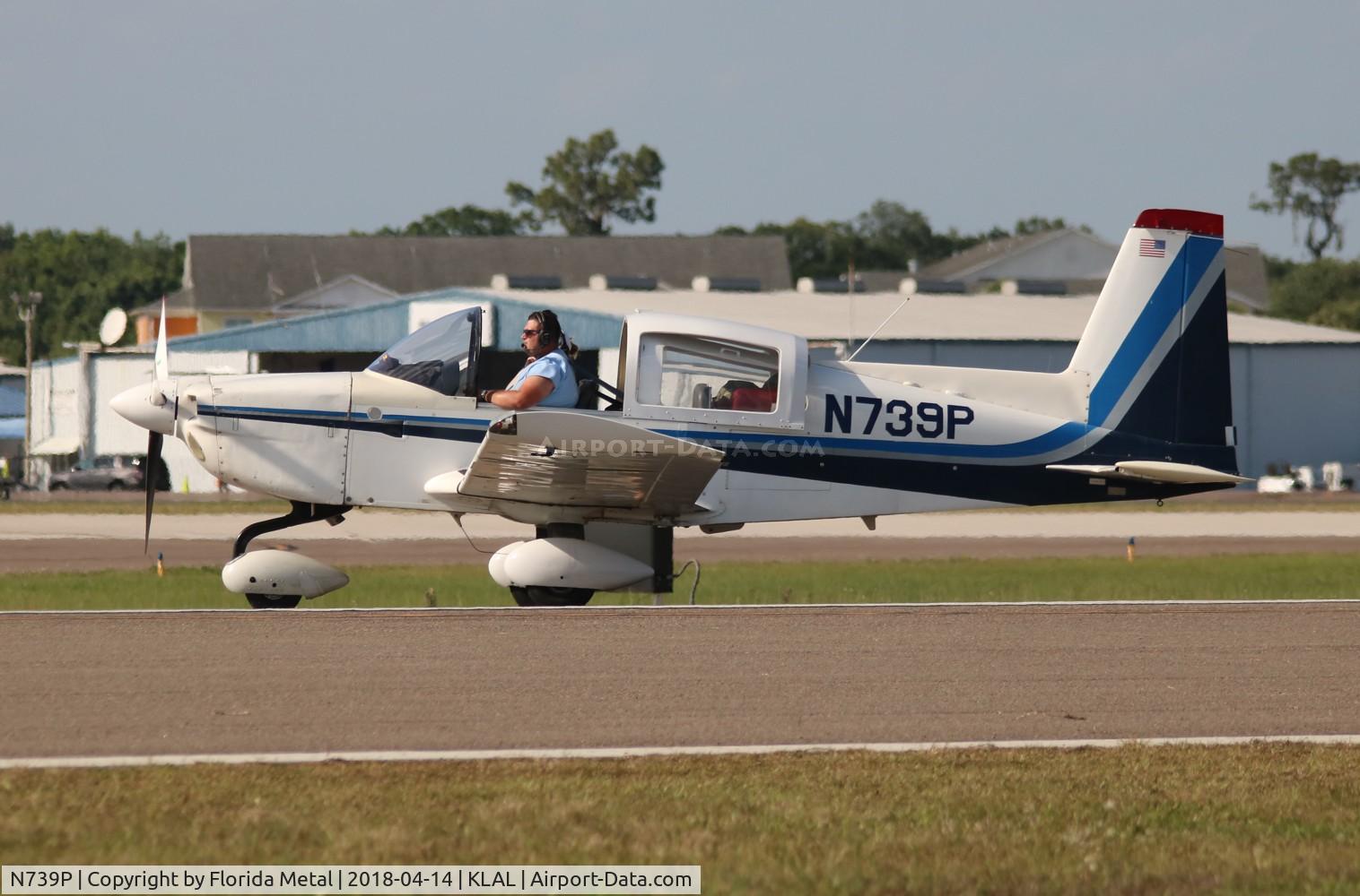 N739P, 1976 Grumman American AA-5B Tiger C/N AA5B-0365, SNF LAL 2018