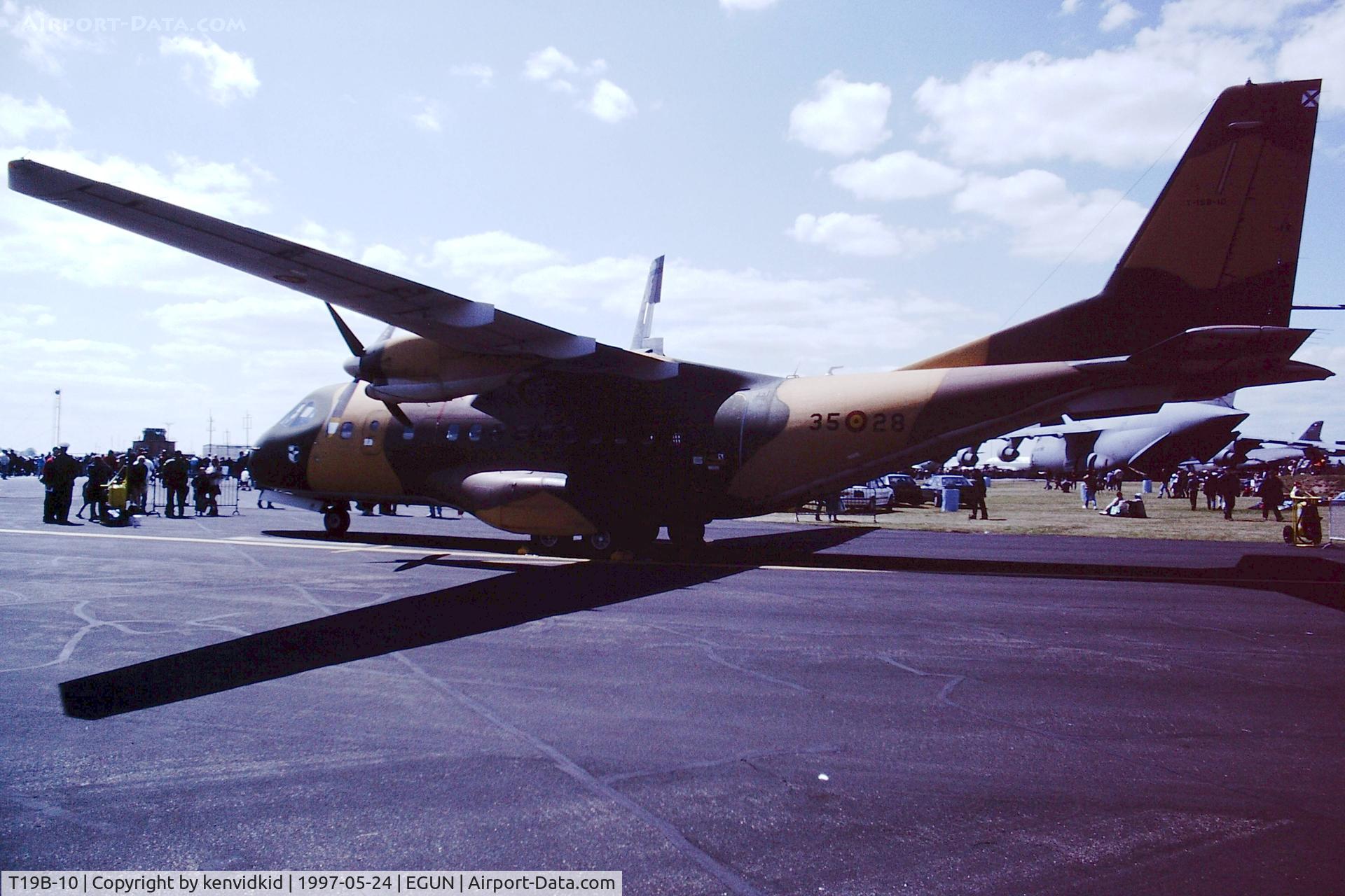 T19B-10, 1991 Airtech CN-235-100M C/N C046, At the 1997 Mildenhall Air Fete.