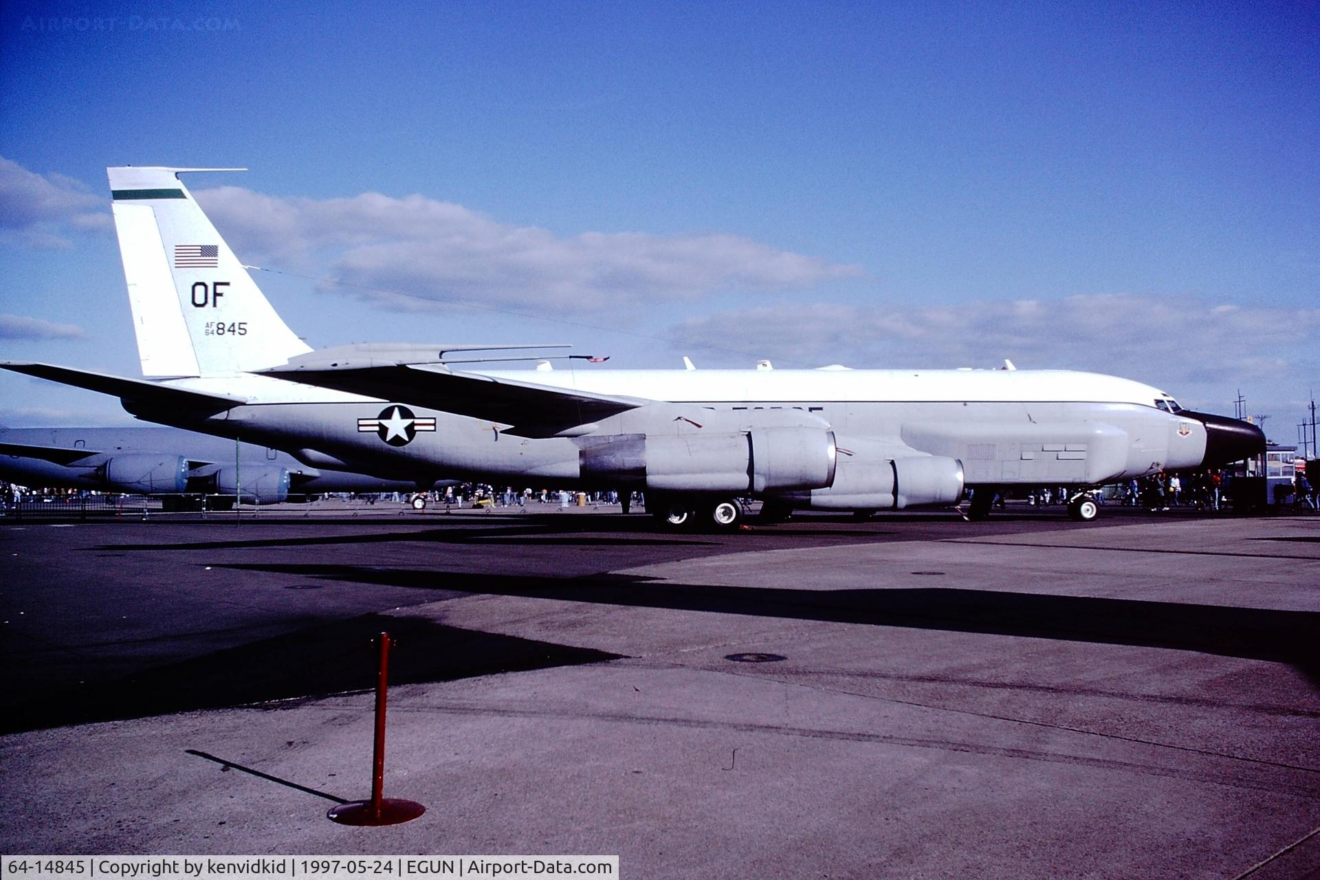 64-14845, Boeing RC-135V Rivet Joint C/N 18785, At the 1997 Mildenhall Air Fete.