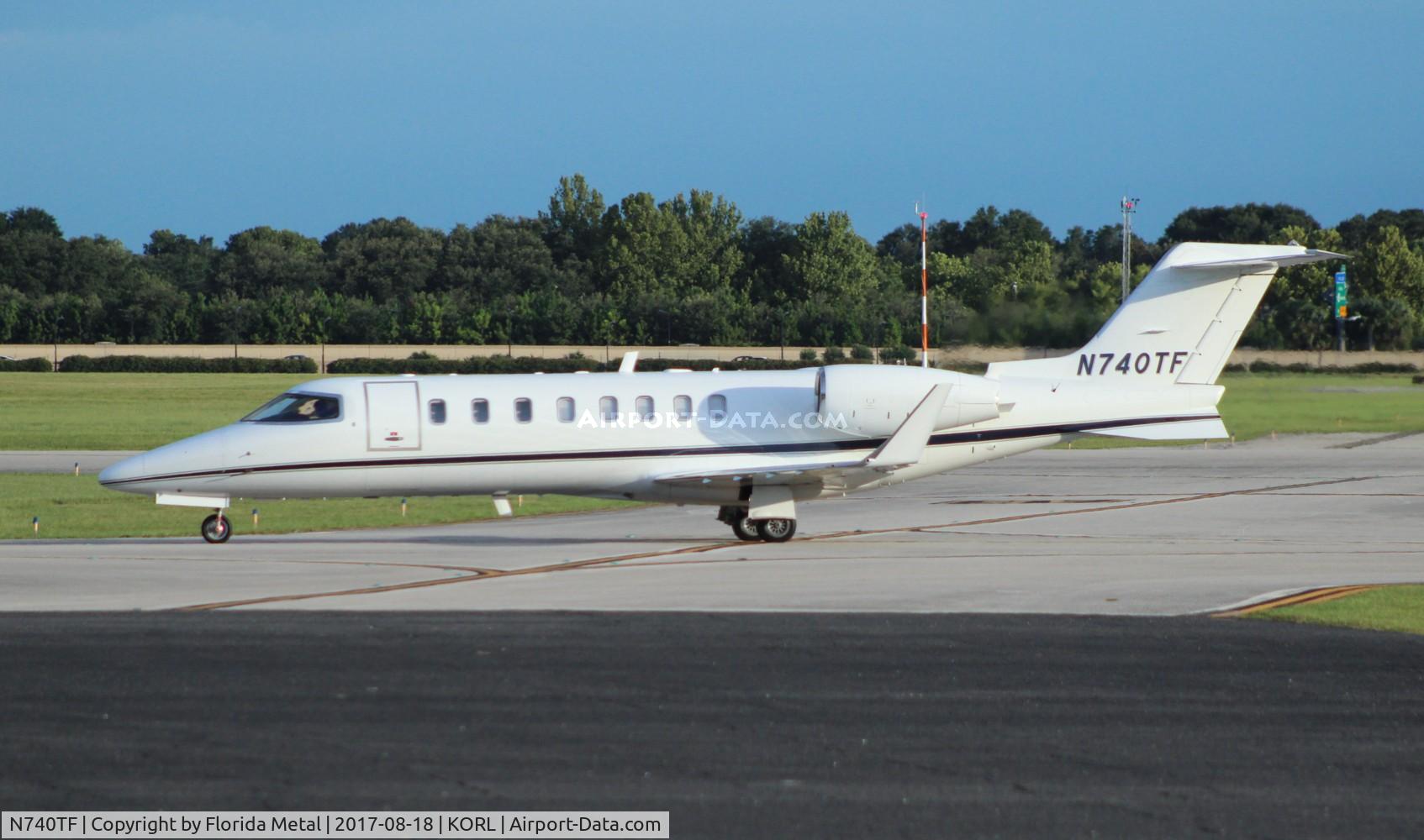 N740TF, 2000 Learjet 45 C/N 074, ORL spotting 2017