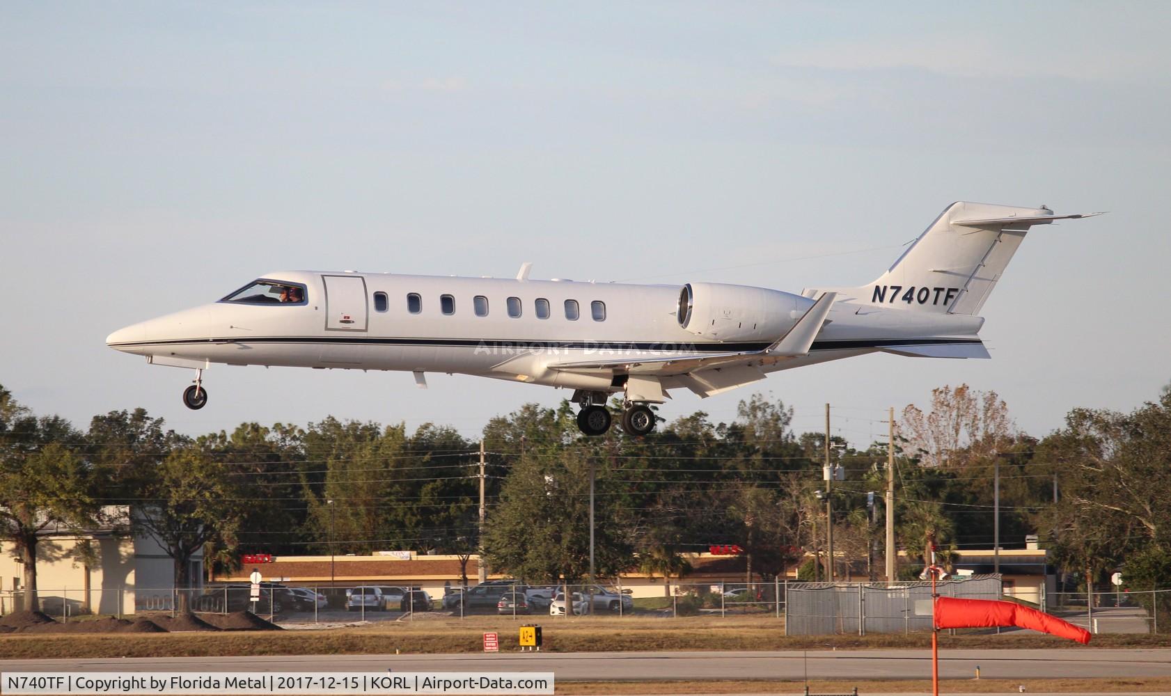 N740TF, 2000 Learjet 45 C/N 074, ORL spotting 2017