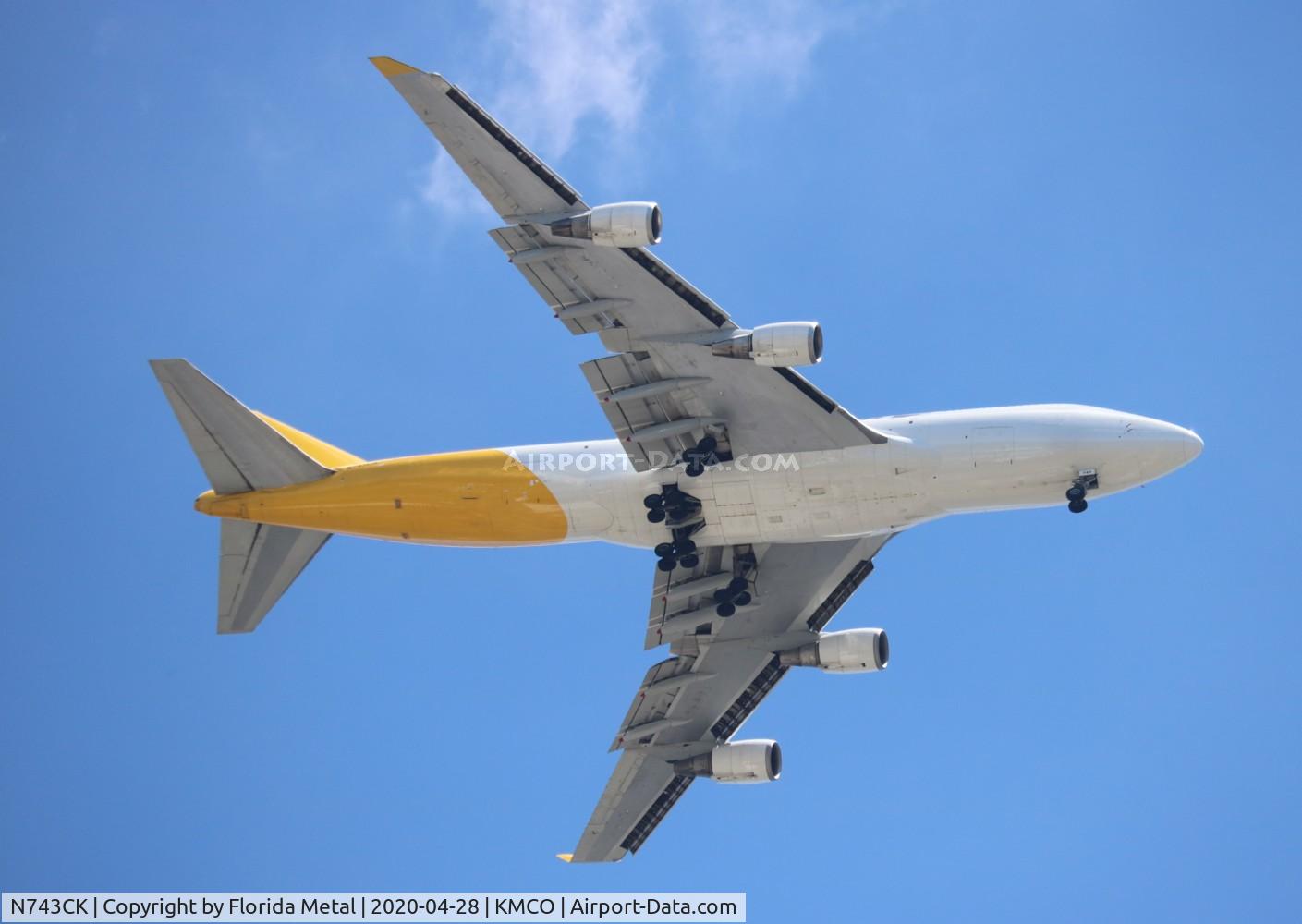 N743CK, 1993 Boeing 747-446 C/N 26350, MCO spotting 2020