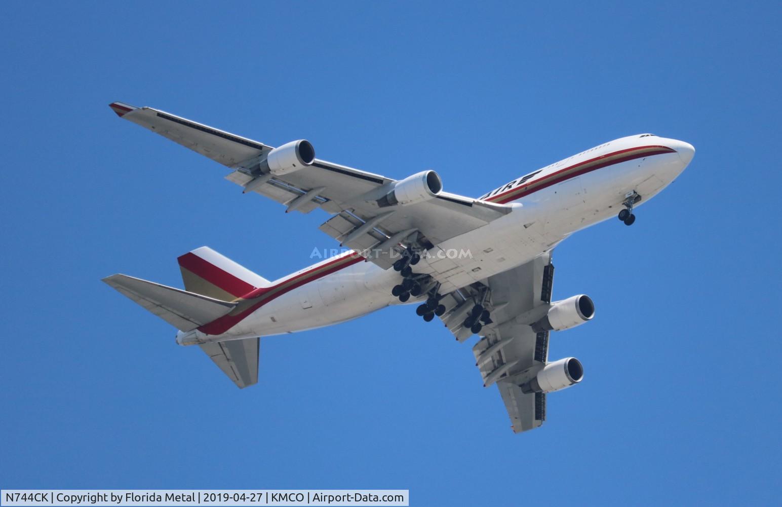 N744CK, 1993 Boeing 747-446 C/N 26353, MCO spotting 2019