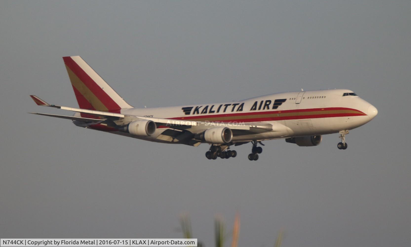 N744CK, 1993 Boeing 747-446 C/N 26353, LAX spotting 2016