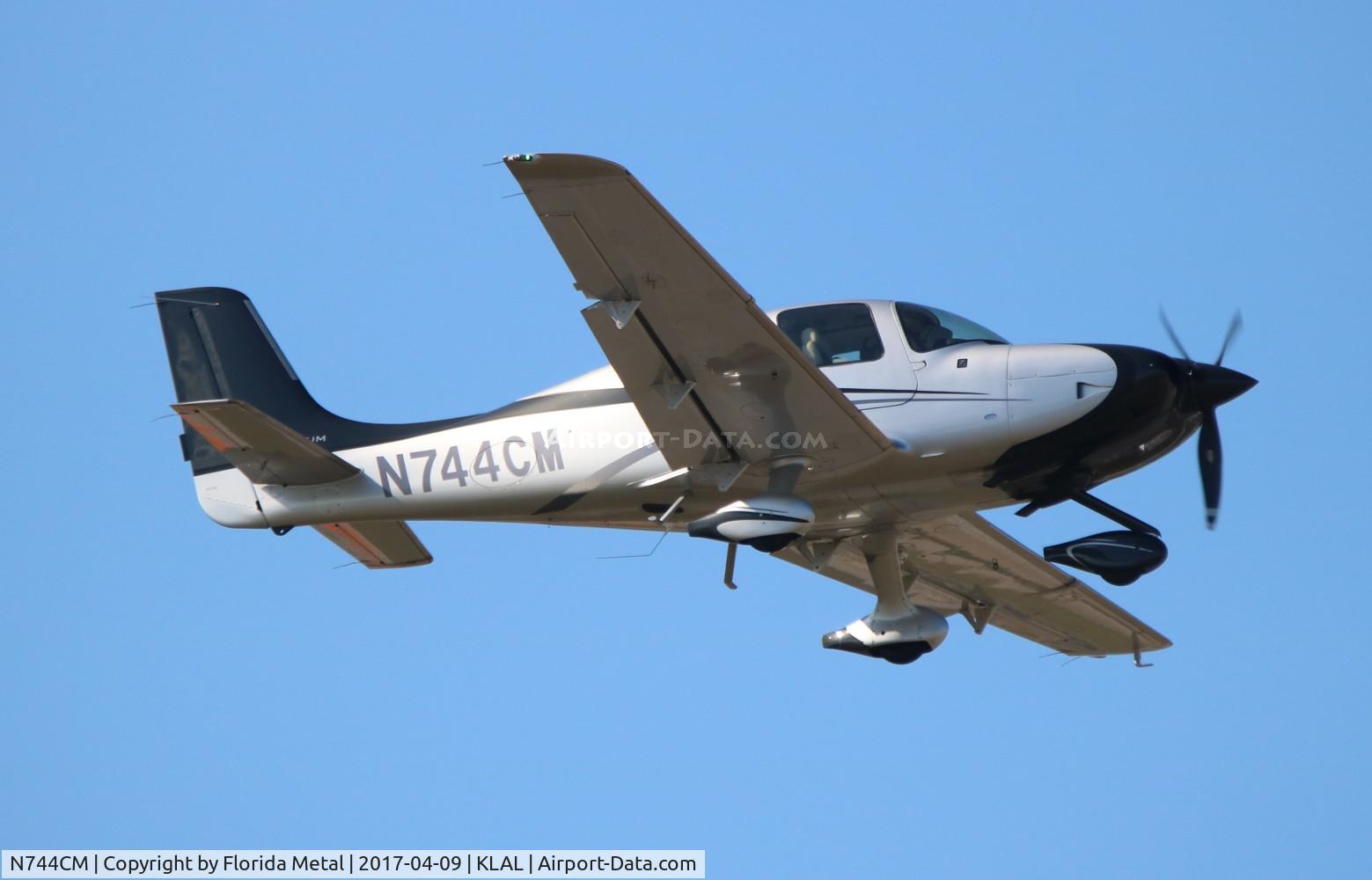N744CM, 2015 Cirrus SR-22T GTS Platinum C/N 1142, SNF LAL 2017