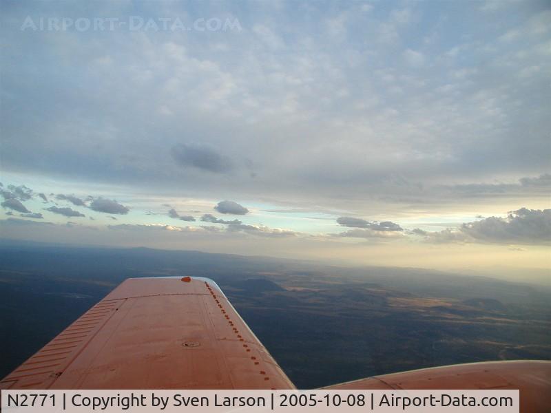 N2771, 1962 Beech 95-A55 Baron C/N TC-270, Enroute from INW to VNY over Prescott area