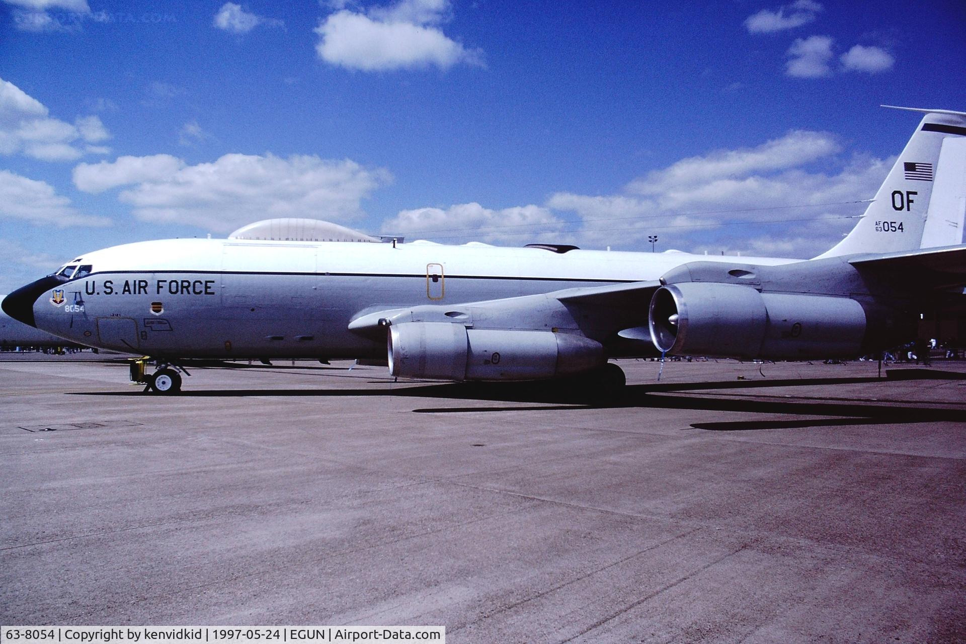 63-8054, 1963 Boeing EC-135C C/N 18702, At the 1997 Mildenhall Air Fete.