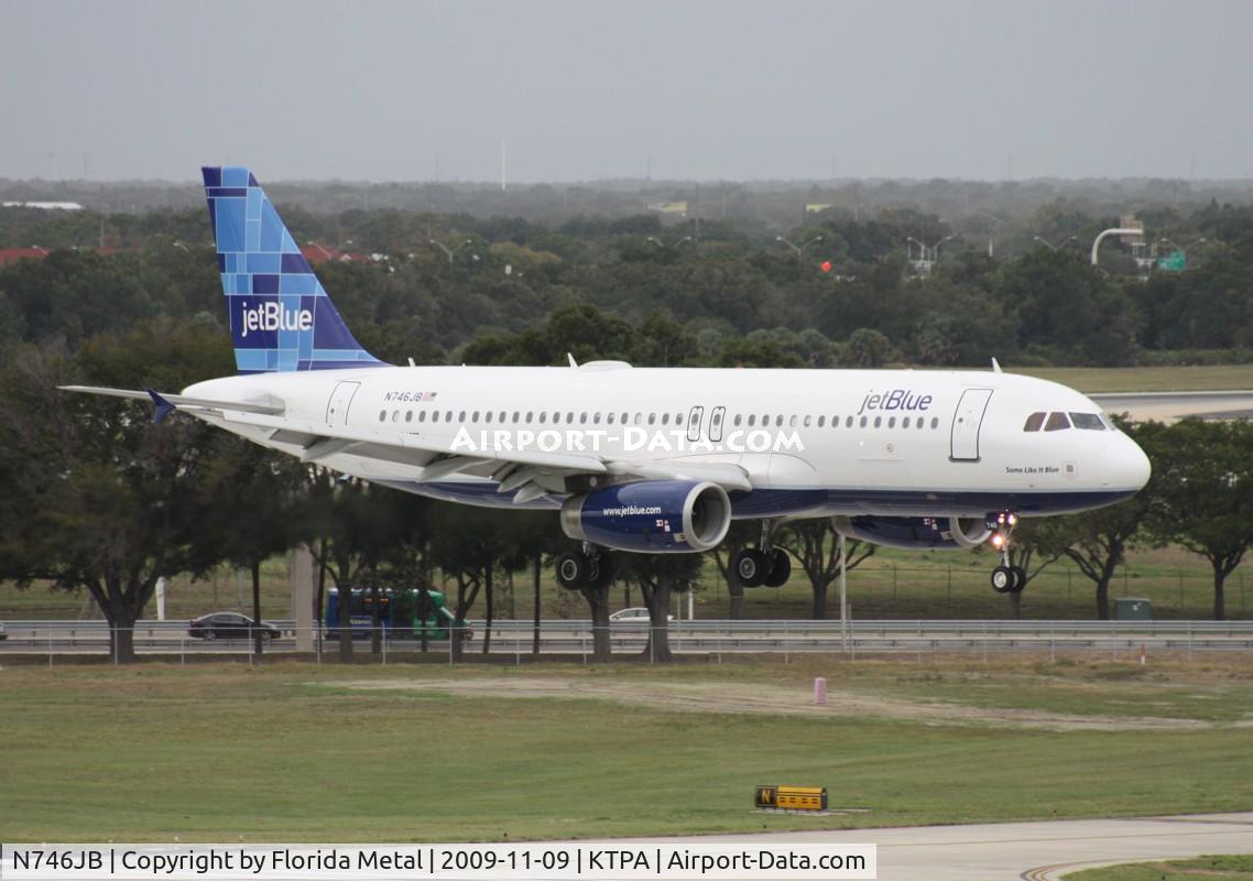 N746JB, 2008 Airbus A320-232 C/N 3622, TPA spotting 2009