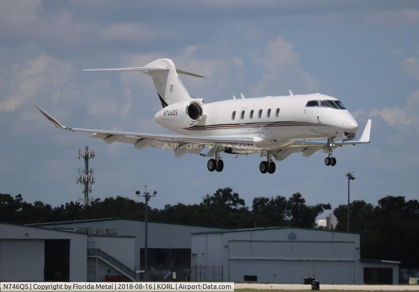 N746QS, 2017 Bombardier Challenger 350 (BD-100-1A10) C/N 20709, ORL spottiing 2018